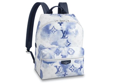 louis vuitton discovery backpack pm monogram watercolor blue|Louis Vuitton Discovery Backpack Limited Edition Monogram Watercolor .